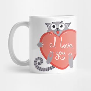 cat love Mug